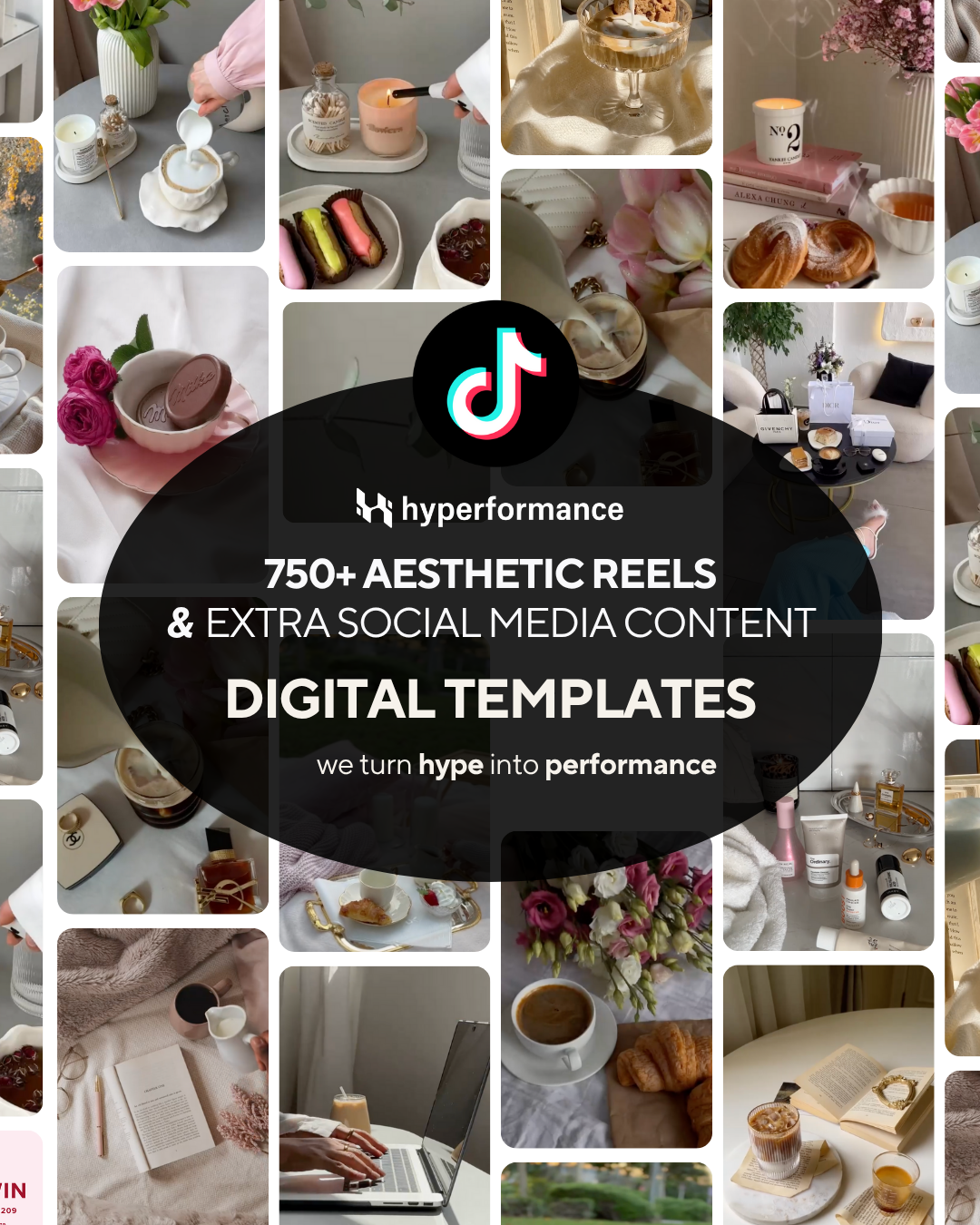 500+ Aesthetic Reels TikTok Pack