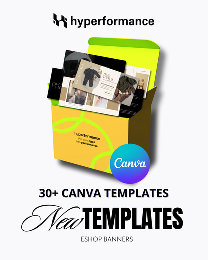 30+ Ecommerce Banners Canva Templates Pack