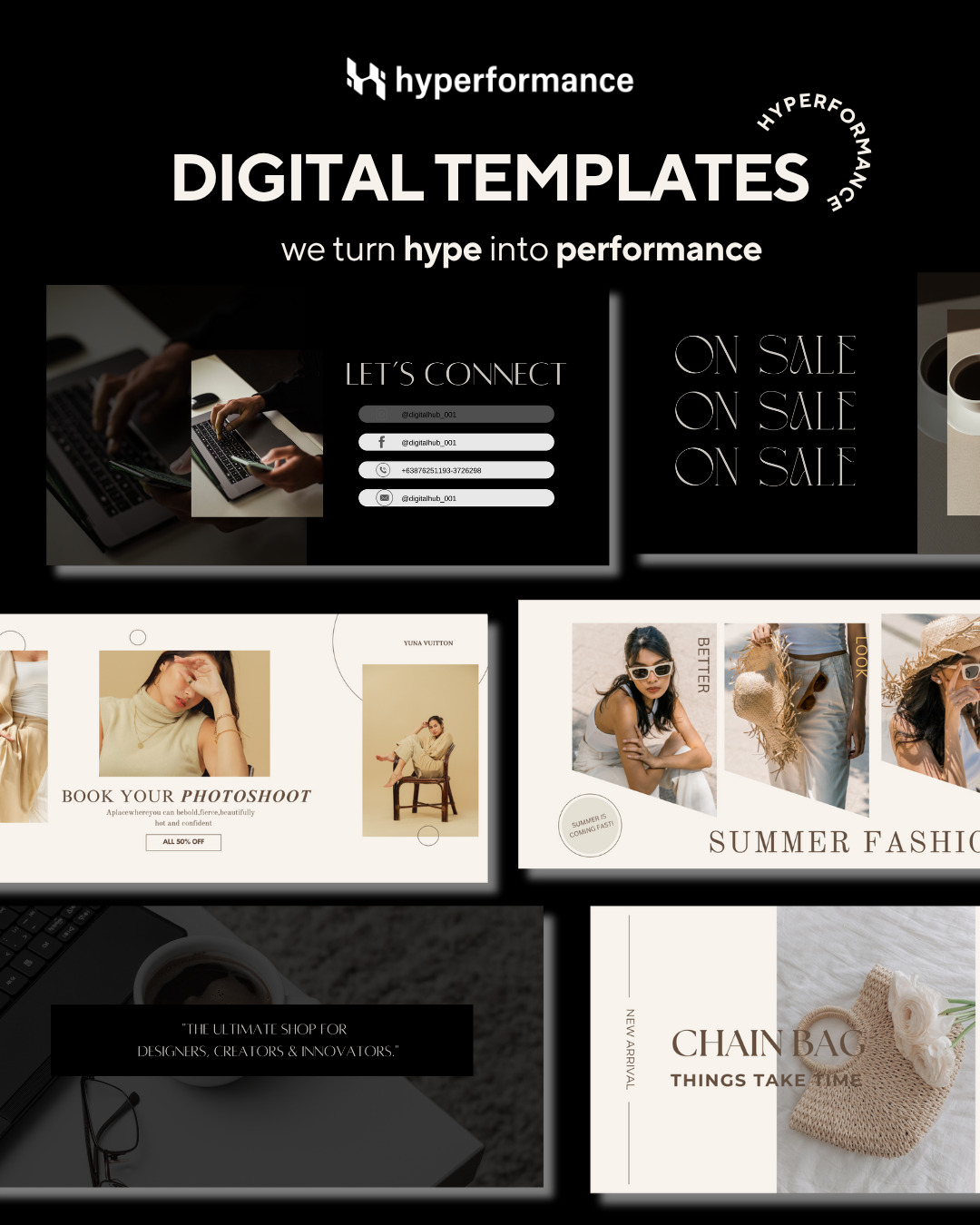 30+ Ecommerce Banners Canva Templates Pack