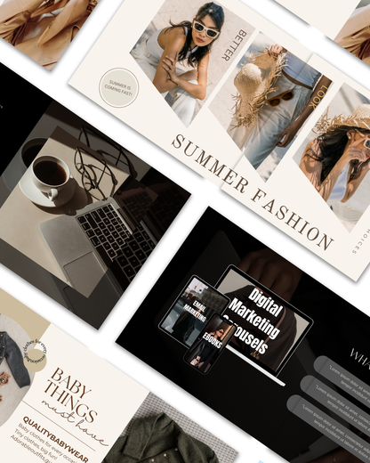 30+ Ecommerce Banners Canva Templates Pack