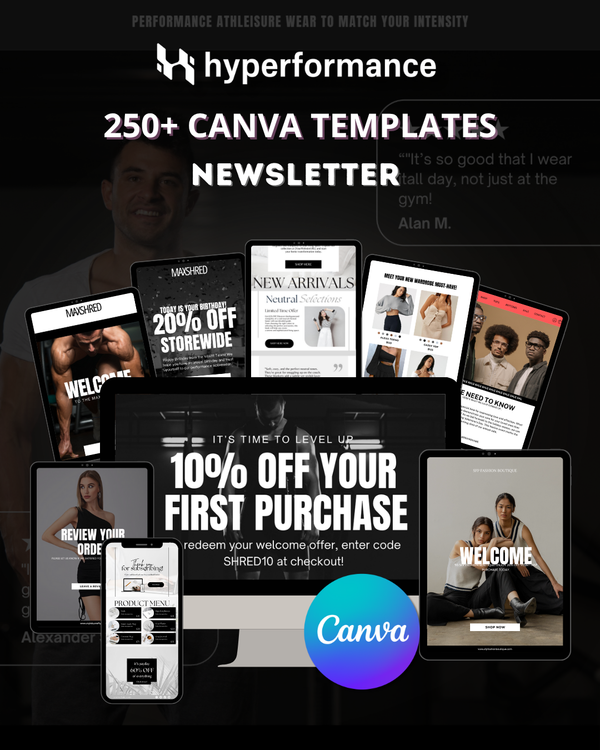 250+ Newsletter Canva Templates Pack