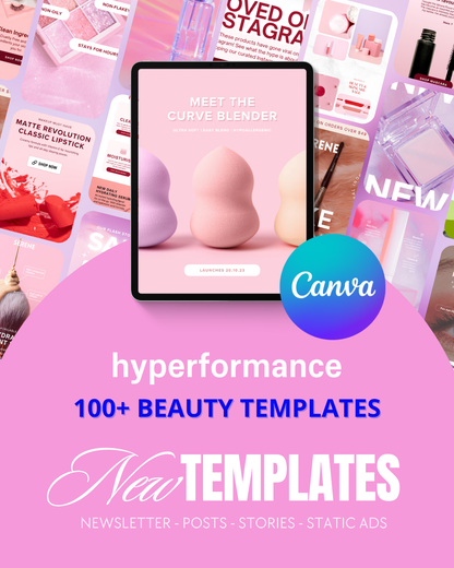 70+ Beauty Canva Templates Pack