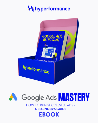 1 x Google Ads Blueprint Ebook (A Beginner's Guide)