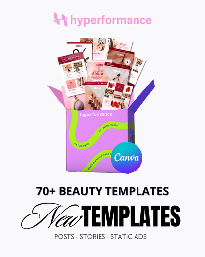 70+ Beauty Canva Templates Pack