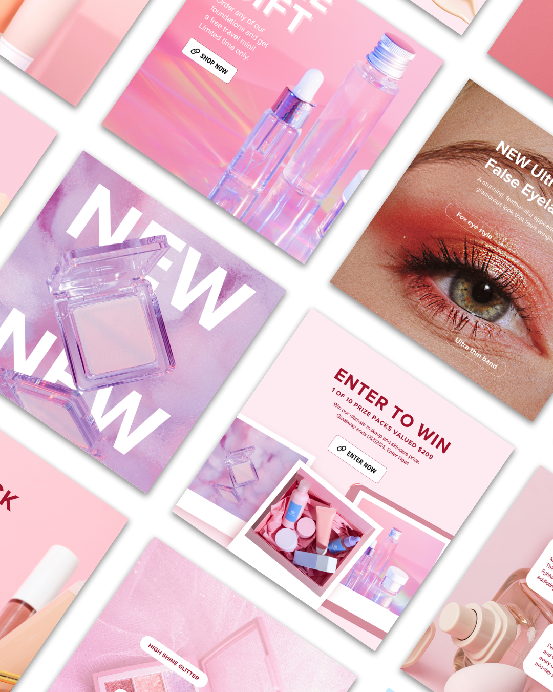 70+ Beauty Canva Templates Pack