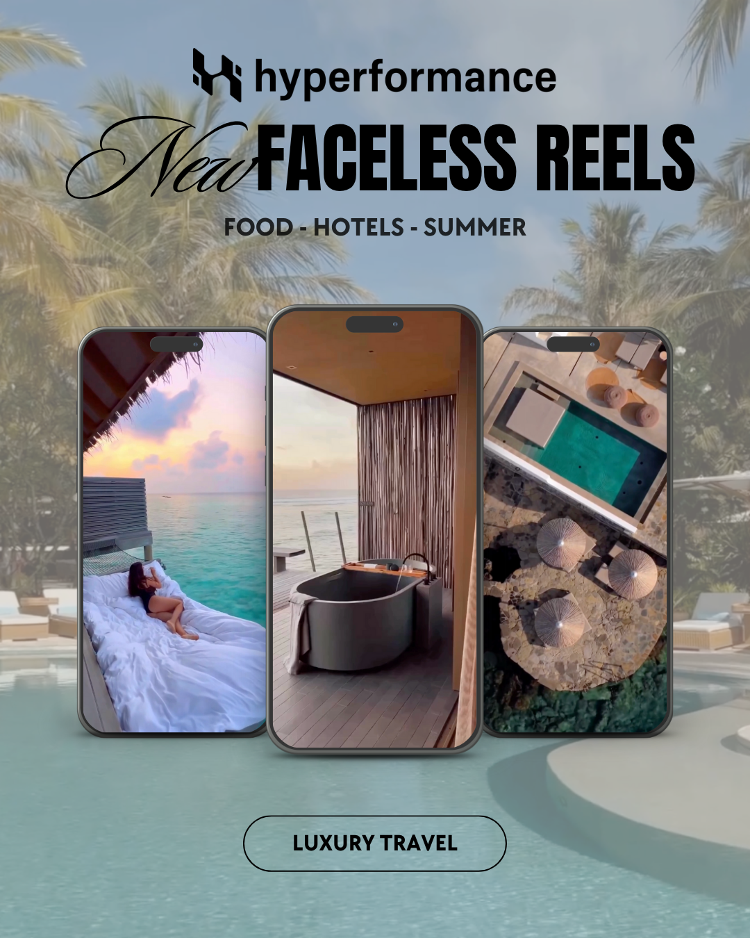 500+ Luxury Travel Reels TikTok Pack