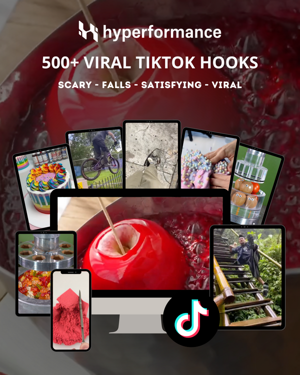 500+ Viral TikTok Hooks Pack