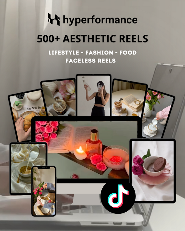 500+ Aesthetic Reels TikTok Pack